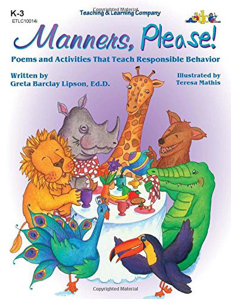 Behavior Poems Pre-Owned Manners, Please!: Poems and Activities That Teach Responsible ...