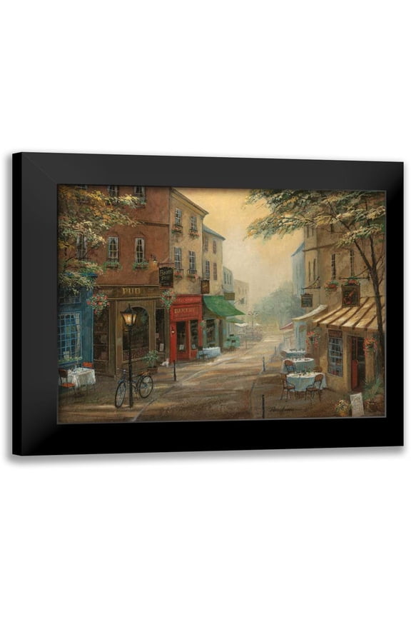 Manning, Ruane 14x12 Black Modern Framed Museum Art Print Titled - Bogeys Pub
