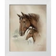 thumbnail image 1 of Manning, Ruane 15x18 White Modern Wood Framed Museum Art Print Titled - Race Horse I, 1 of 4