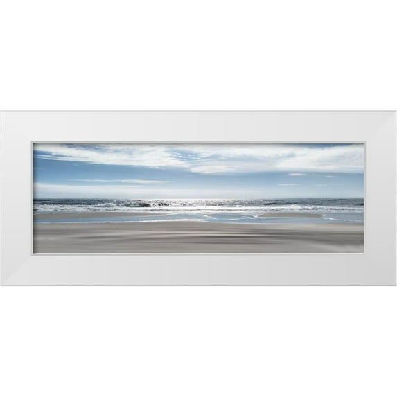 Manning, Ruane 18x9 White Modern Wood Framed Museum Art Print Titled - Beach Bliss