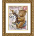 thumbnail image 1 of Manning, Ruane 20x24 Gold Ornate Wood Framed with Double Matting Museum Art Print Titled - Carnival, 1 of 4