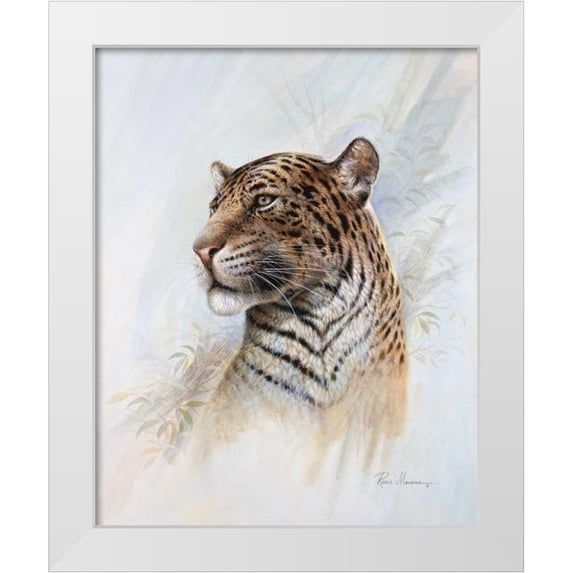 Manning, Ruane 20x24 White Modern Wood Framed Museum Art Print Titled - Distant Call