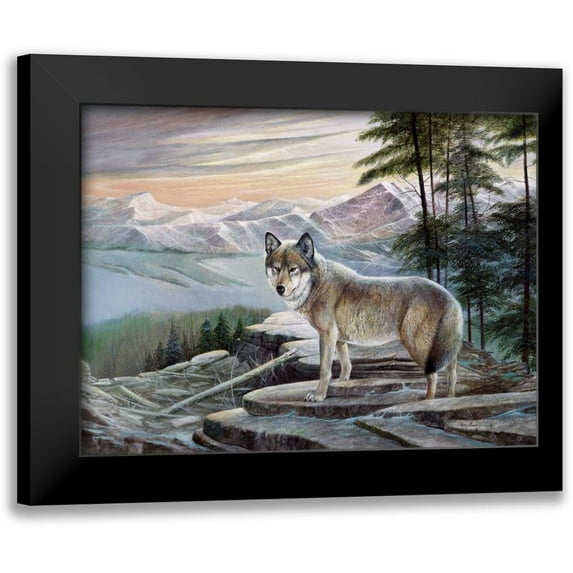 Manning, Ruane 24x19 Black Modern Framed Museum Art Print Titled - Sentinel
