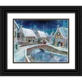 thumbnail image 1 of Manning, Ruane 24x20 Black Ornate Wood Framed with Double Matting Museum Art Print Titled - Warm Winter, 1 of 4