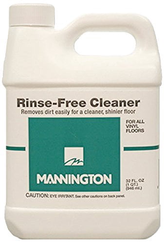mannington rinse-free cleaner 32oz for vinyl floors