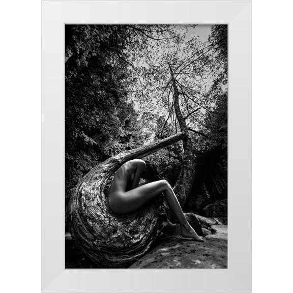 Mannini, Roberto 11x14 White Modern Wood Framed Museum Art Print Titled - Wild