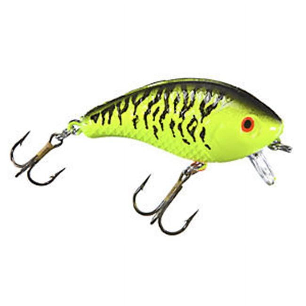 Manns SB466 Baby 1-Minus Crankbait 2 1/4" 1/4 oz Fire Shad - Walmart.com