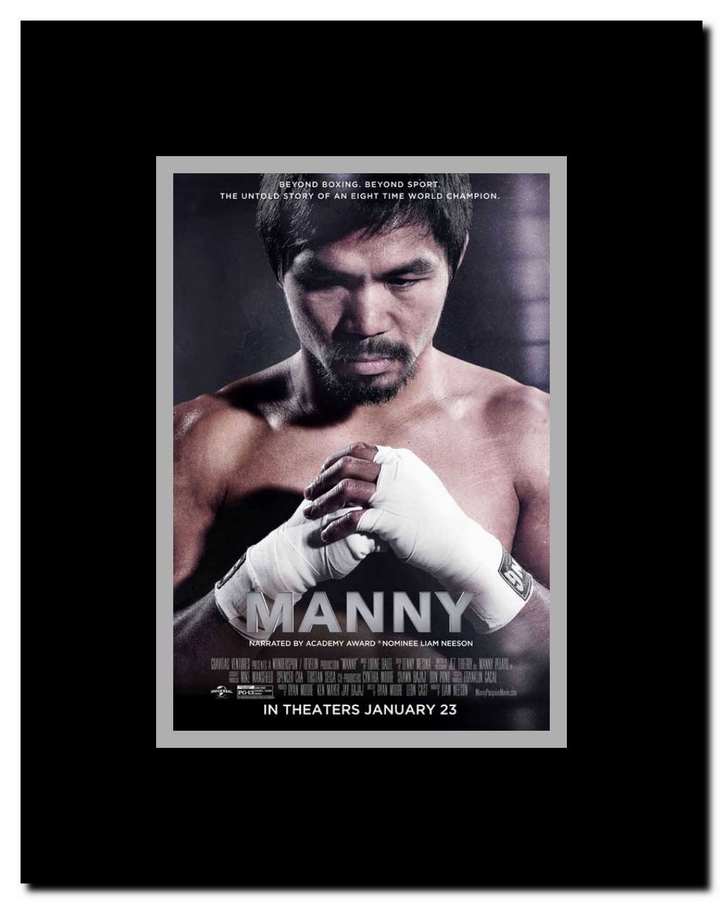 Manny Framed Movie Poster