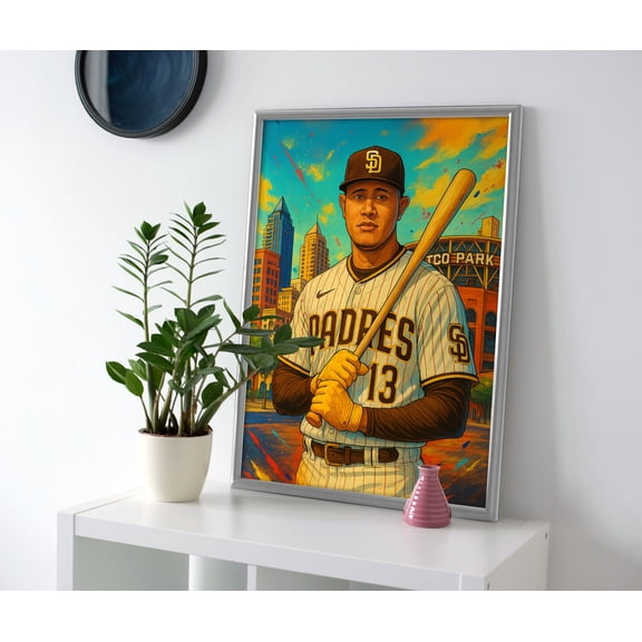 Manny Machado Poster or Wrapped Canvas