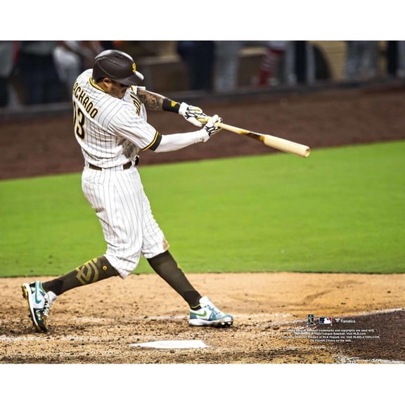 Manny Machado San Diego Padres Unsigned Home Run Photograph