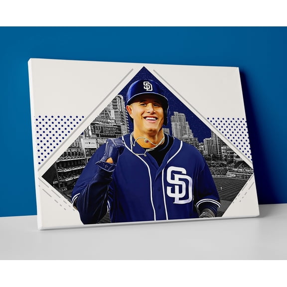 Manny Machado San Diego Poster or Wrapped Canvas