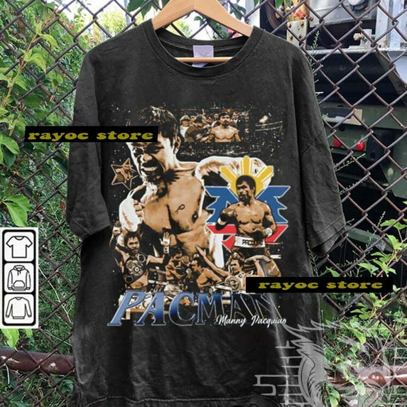 Manny Pacquiao Vintage 90s Bootleg Style T-Shirt, Retro Manny Pacquiao Shirt, Gift For Women and Men Unisex Tee