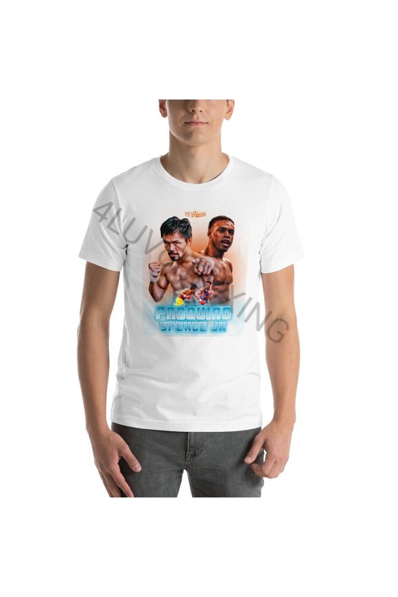 Manny Pacquiao vs Errol Spence Jr 4LUVofBOXING tee new Boxing apparel