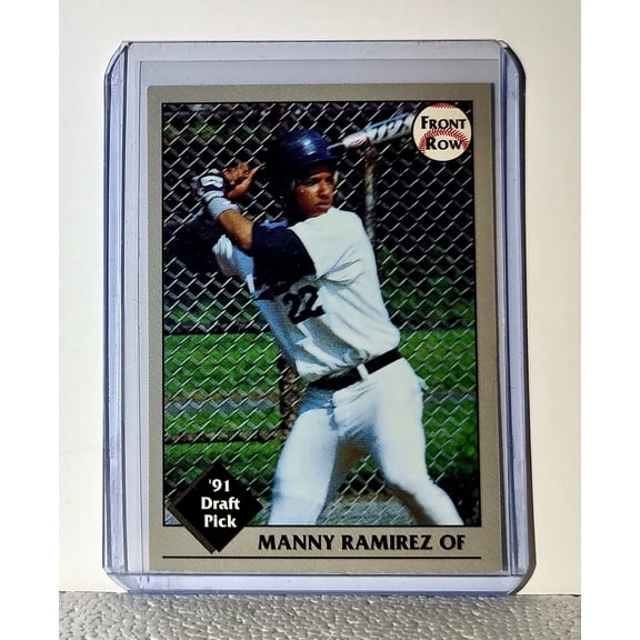 Manny Ramirez 1991 Front Row MLB #47 Draft Baseball Card Cleveland Indians