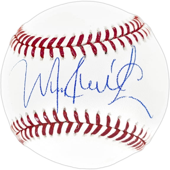 Manny Ramirez Autographed Official MLB Baseball Boston Red Sox Full Name Beckett BAS Witness 241440