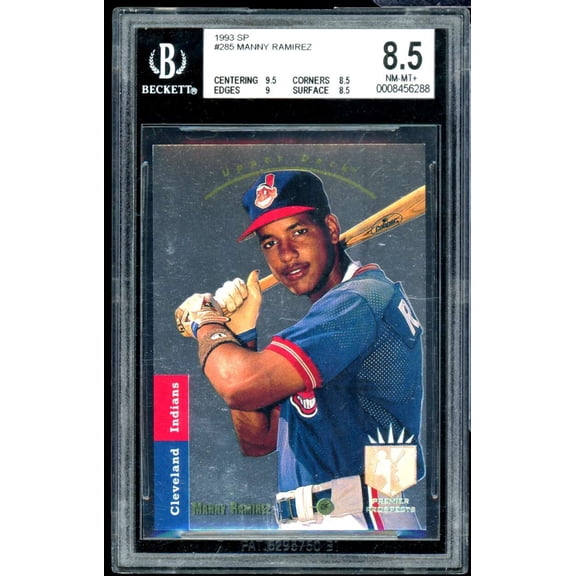 Manny Ramirez Card 1993 SP #285 BGS 8.5