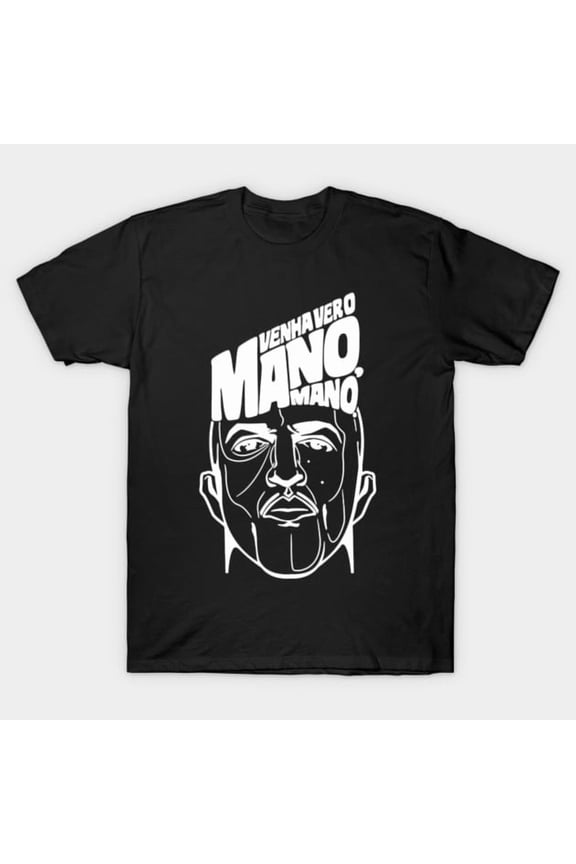 Mano Brown Brazilian Rap Funny Racionais MC's Retro Hip Hop Music Fan Graphic G1479 T-Shirt, for men and women, Up to Size 5XL