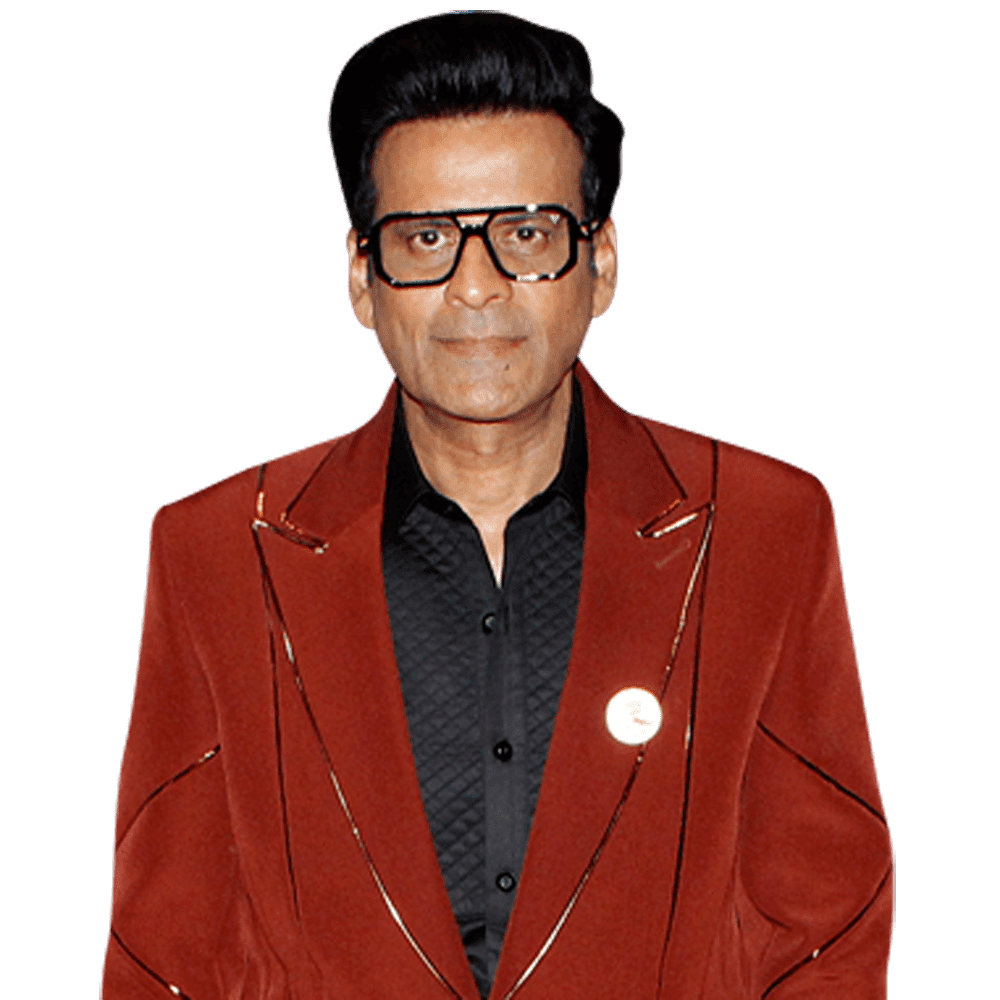 Manoj Bajpayee (Red Suit) Half Body Buddy Cutout - Walmart.com