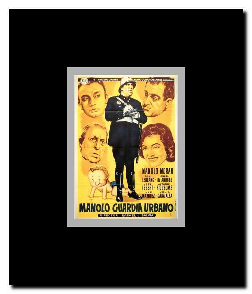 Manolo Guardia Urbano Framed Movie Poster
