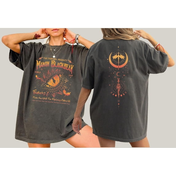 Manon Blackbeak The Thirteen Shirt TwoSided Printed Shirt From Now Until The Darkness