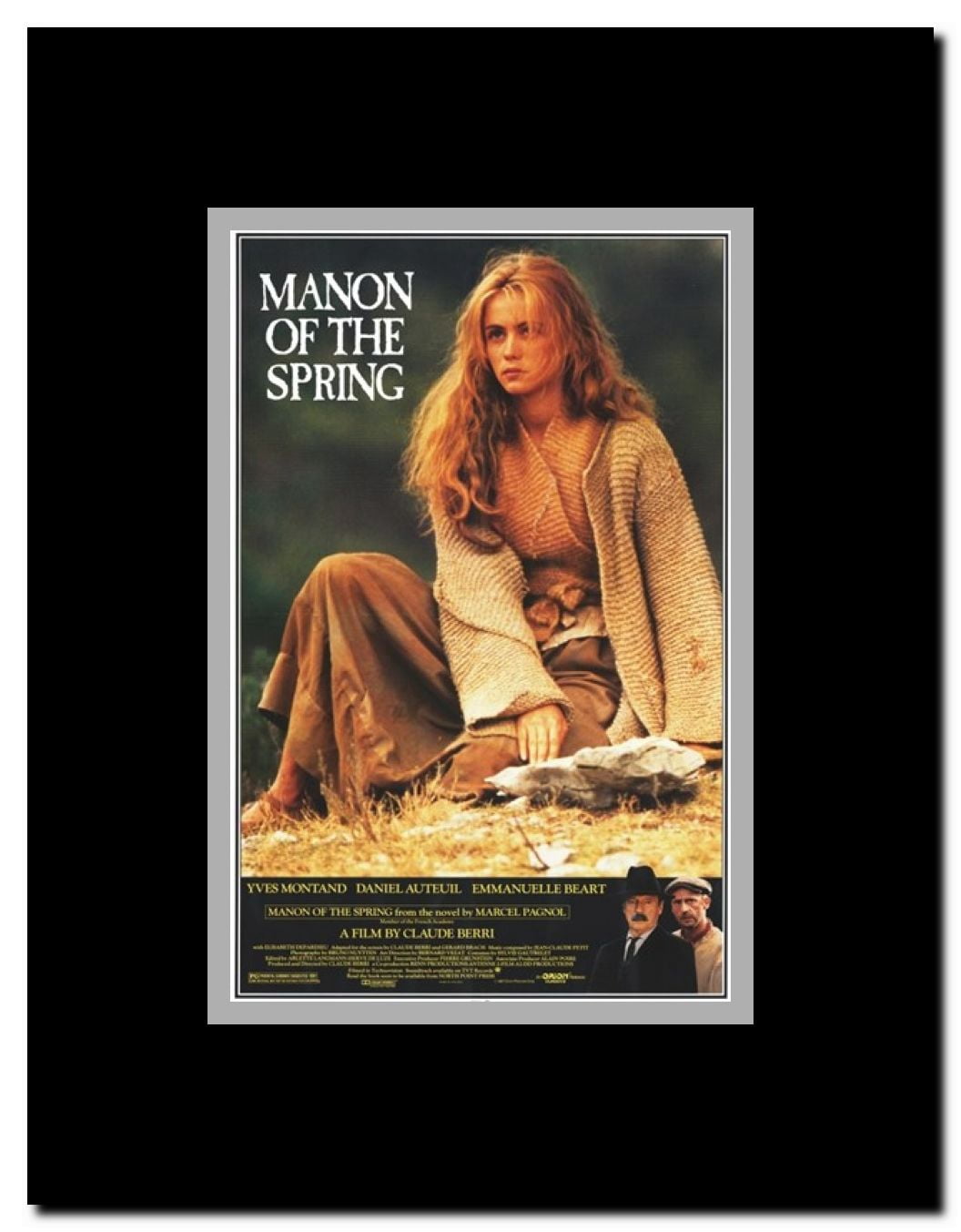 Manon of the Spring Framed Movie Poster