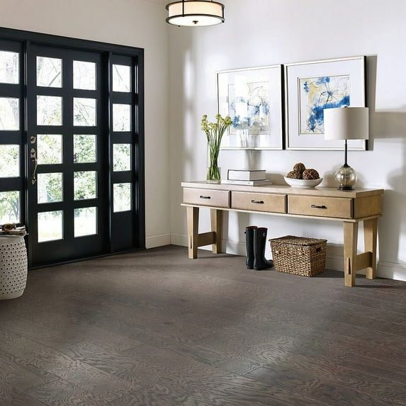 Manor, Color Stanford, 6 3/8 in. Width x Varying Lengths 10 in.- 58.5 in., Engineered Hardwood Flooring (30.48 sq. ft. / Carton)