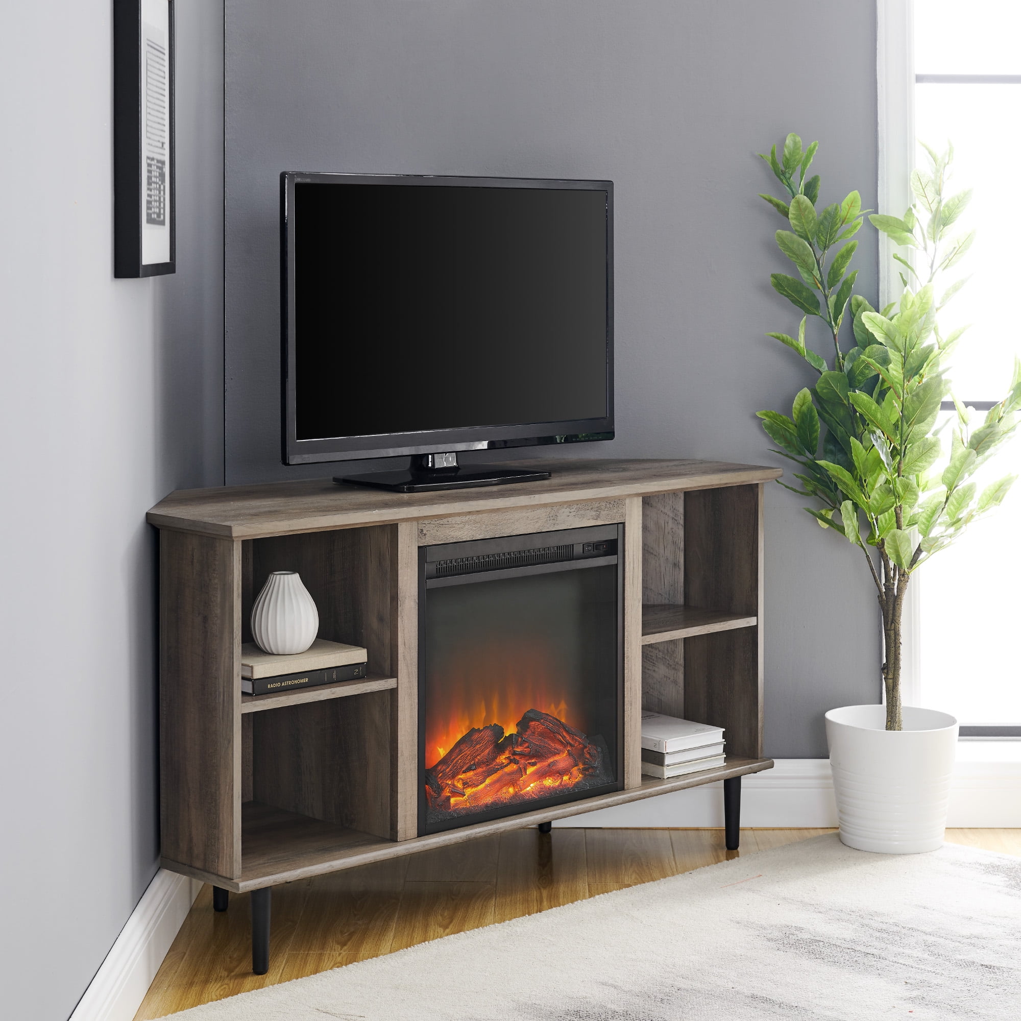 Manor park corner tv stand for tvs up to 65 inch discount