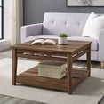 thumbnail image 1 of Manor Park Farmhouse Plank Style Coffee Table, Barnwood, 1 of 7