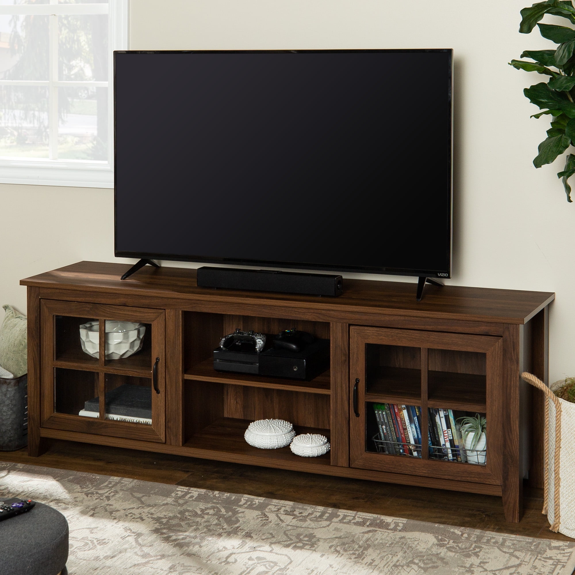 Manor park farmhouse tv stand for tvs up to sale 65 inch
