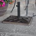 thumbnail image 1 of Manor Park Powder Coated Square Resin Patio Umbrella Base, 1 of 6