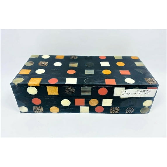 Manorisms Abstract Pencil Storage Box