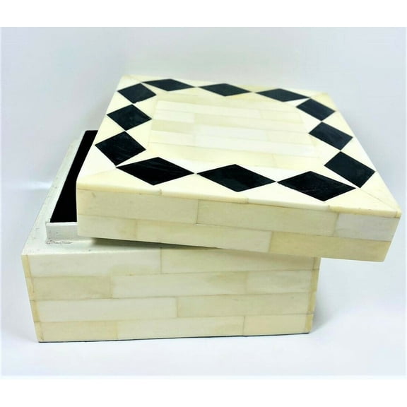 Manorisms Abstract Photo Storage Box 13.4 x 13.4 x 8cm