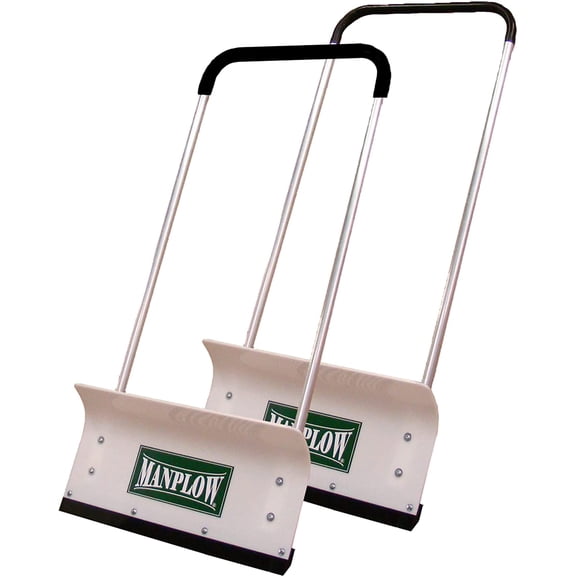 Manplow 24 Inch Pro Snow Pusher PRO24 (Pack of 2)