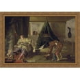 thumbnail image 1 of Mans Grief 40x28 Large Gold Ornate Wood Framed Canvas Art by Adriaen van de Venne, 1 of 2