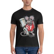 Mans T Shirt for Rats Finki topCool Short sleeve Crewneck T Shirts Medium
