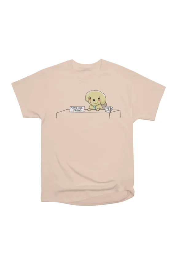 Mans best friend T-Shirt Tee Gift For Him Merch For Her Apparel For Friend
