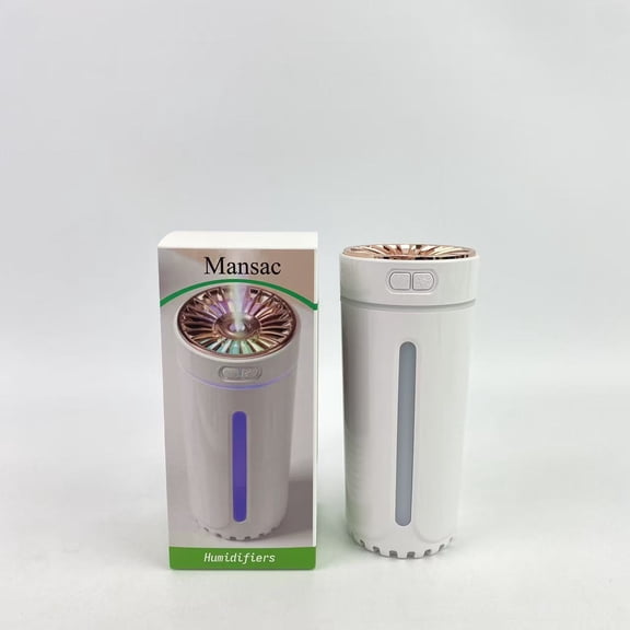 Mansac Humidifiers,Smart Humidifiers for Large Room Bedroom, 3 Speed Humidistat, Timer, White