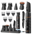 thumbnail image 1 of Manscape All-in-One Body & Pubic Hair Trimmer for Men, V-Shaped No-Nick Groin & Ball Shaver, Waterproof Mens Electric Grooming Kit with LED Display, Type-C Rechargeable , Charging Dock, 1 of 10
