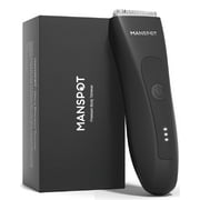Manscape Body Hair Trimmer for Men , Groin Hair Trimmer Ball Shaver Replaceable Ceramic Blade Heads Waterproof