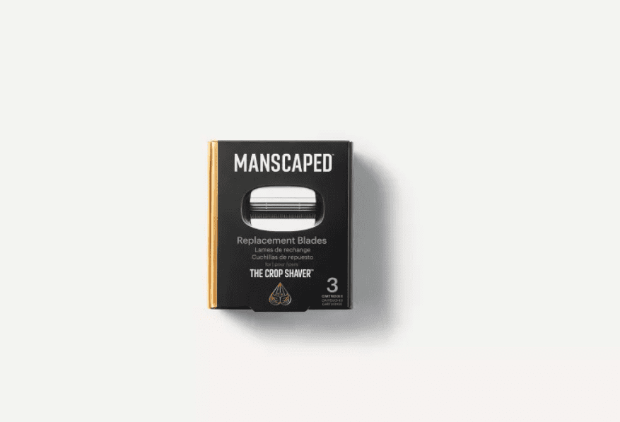 Manscaped Crop Shaver Replacement Blades - 3 Count Razor Heads