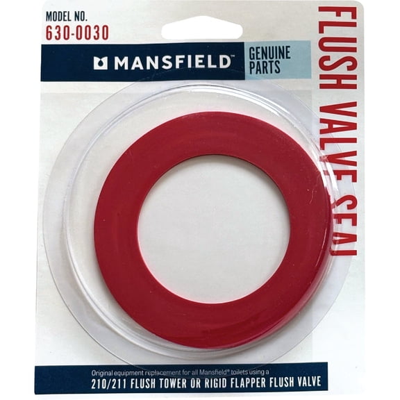 Mansfield 0030, Clear Plastic Flush Valve Service Pack, 3 Piece