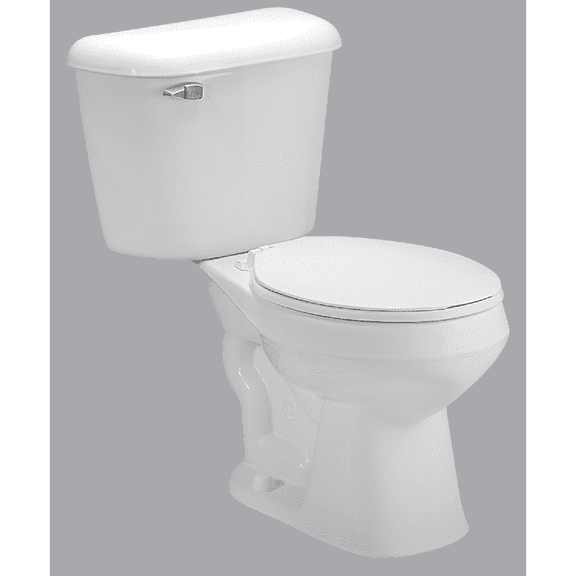 Mansfield 130CTK Complete Round-Front Toilet Kit, White - Quantity 10