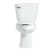 Mansfield Plumbing 137.160.WHT Alto ADA Elongated Front Toilet, White