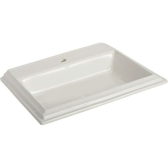Mansfield 254-1 Brentwood 22-7/16" Vitreous China Drop In Bathroom Sink - White