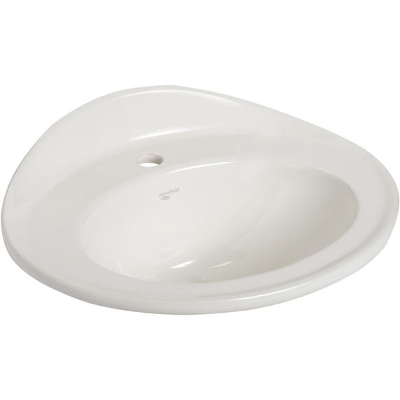 Mansfield 259-1 Essence 19-7/8" Vitreous China Drop In Bathroom Sink - White