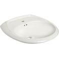 thumbnail image 1 of Mansfield 348100040 Maverick 23-7/8" Vitreous China Pedestal Bathroom Sink - White, 1 of 1