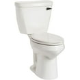 thumbnail image 1 of Mansfield 384-387Rh Summit 1.28 Gpf Two-Piece Elongated Comfort Height Toilet - White, 1 of 2
