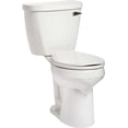 thumbnail image 1 of Mansfield 388-387Rh Summit 1.28 Gpf Two-Piece Round Comfort Height Toilet - White, 1 of 2