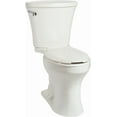 thumbnail image 1 of Mansfield 4184-3185 Essence 1.28 Gpf Two-Piece Elongated Comfort Height Toilet - White, 1 of 1