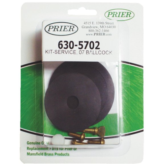 Mansfield Ballcock Service Kit Replacement Parts 630-5702